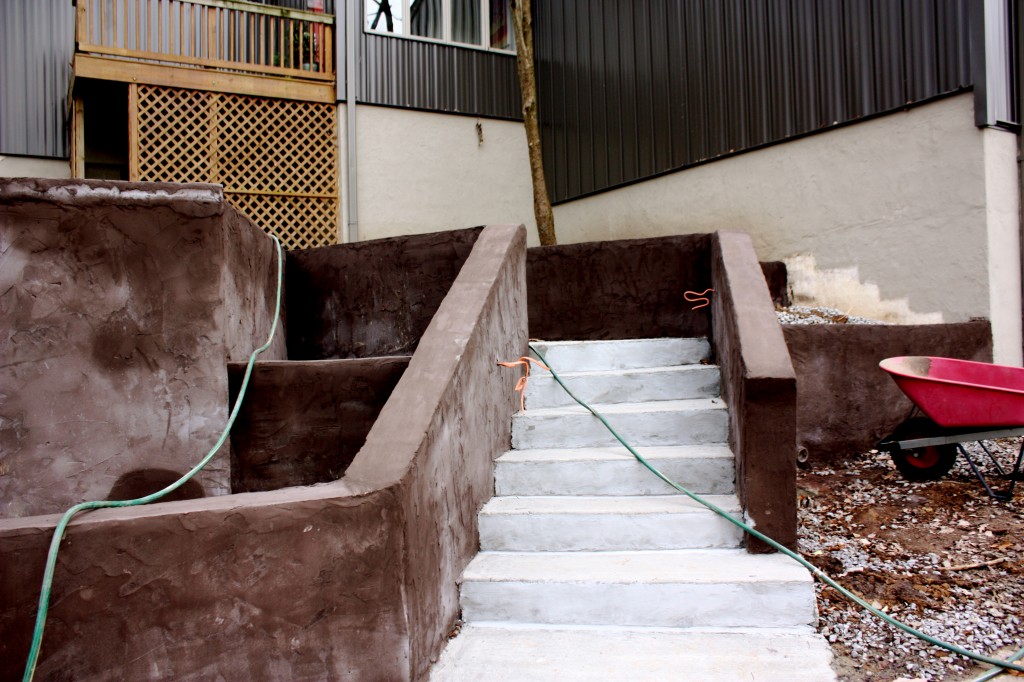 front steps