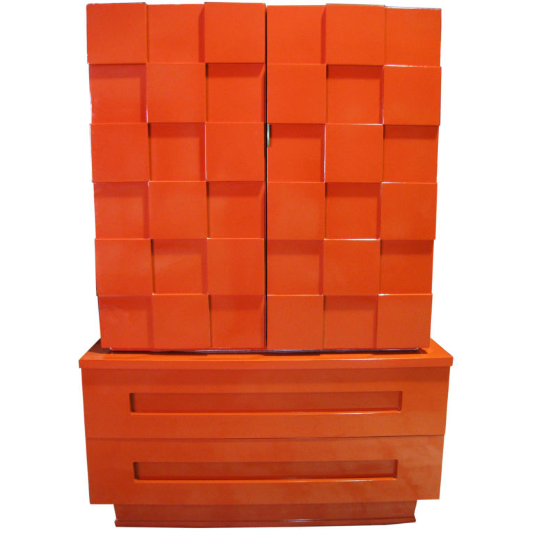 lane cubist laquer cabinet $3200 danenberg