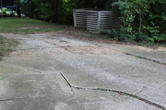driveway before
